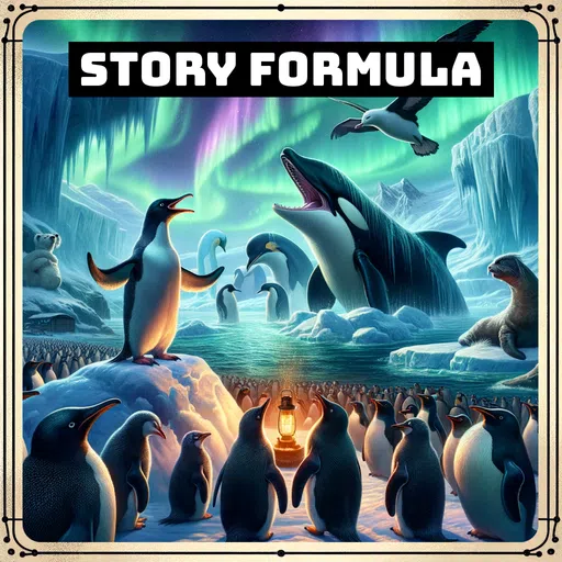 The cover art for the Story Formula episode titled "The Voice of the Ice".